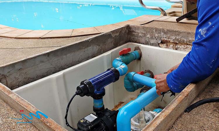 تخلیه کامل آب داخل پمپ و لولهها؛ روشی ساده و مؤثر